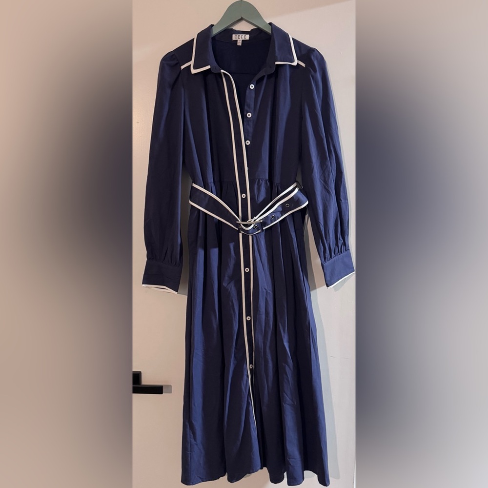 TCEC Deep Blue long dress.